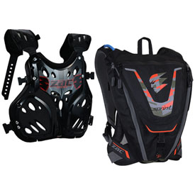 Zac Speed Exotec Roost Deflector Black With Sprint Pack