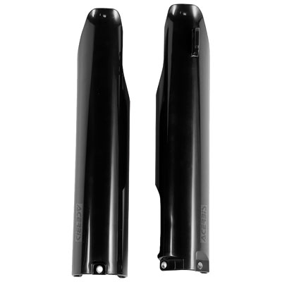 Black Acerbis Fork Cover Set 94-03 KAWASAKI KX250