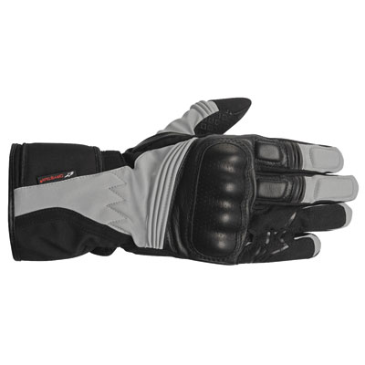Alpinestars Valparaiso Drystar Motorcycle Gloves XX-Large Grey/Black Alpinestars Valparaiso Drystar Motorcycle Gloves XX-Large Grey/Black