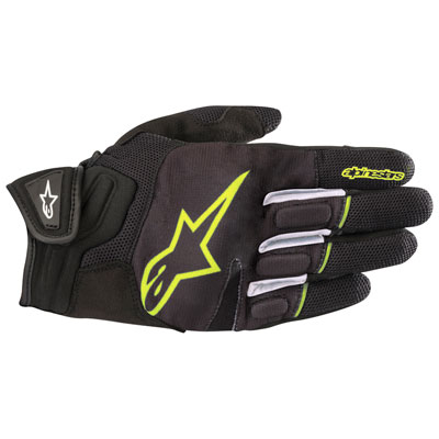 Alpinestars Atom Gloves Medium Black/Yellow Alpinestars Atom Gloves Medium Black/Yellow