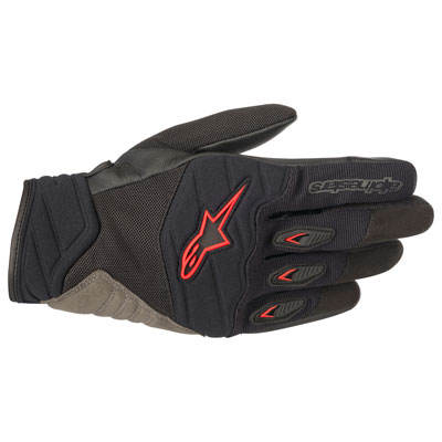 Alpinestars Shore Gloves XX-Large Black/Red Alpinestars Shore Gloves XX-Large Black/Red