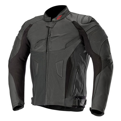 Alpinestars GP Plus R v2 Perforated Leather Jacket Euro 60 Black/Black Alpinestars GP Plus R v2 Perforated Leather Jacket Euro 60 Black/Black
