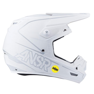 Answer Racing Evolve 3 MIPS Helmet Medium White Answer Racing Evolve 3 MIPS Helmet Medium White