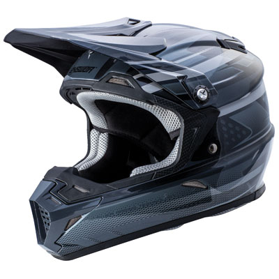Answer Racing AR5 MIPS Helmet X-Large Black/Grey/White Answer Racing AR5 MIPS Helmet X-Large Black/Grey/White