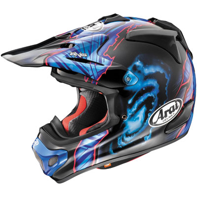Arai VX-Pro4 Helmet Large Barcia Black/Blue Arai VX-Pro4 Helmet Large Barcia Black/Blue