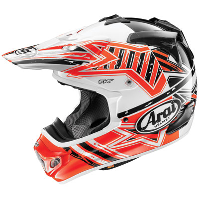 Arai VX-Pro4 Helmet Large Shooting Star Red Arai VX-Pro4 Helmet Large Shooting Star Red