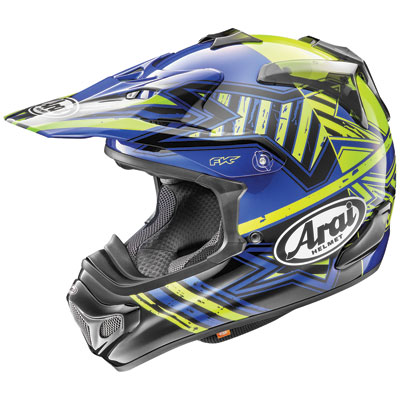 Arai VX-Pro4 Helmet Large Shooting Star Blue Arai VX-Pro4 Helmet Large Shooting Star Blue