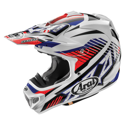 Arai VX-Pro4 Helmet Large Slash Red Arai VX-Pro4 Helmet Large Slash Red