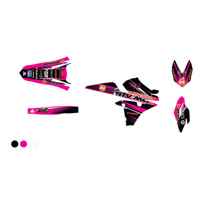 Attack Graphics Custom Blitz Full Trim Kit Black/Pink Attack Graphics Custom Blitz Full Trim Kit Black/Pink