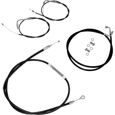 Baron Stainless Handlebar Cable and Line Kit +2 Baron Stainless Handlebar Cable and Line Kit +2