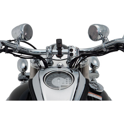 Big Bike Parts Waterproof Sound System Chrome Big Bike Parts Waterproof Sound System Chrome