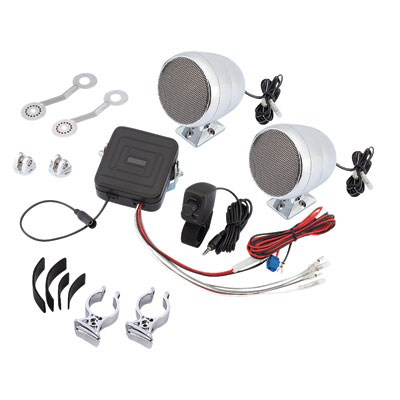 Big Bike Parts Waterproof Sound System Black Big Bike Parts Waterproof Sound System Black