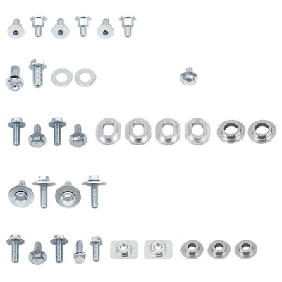 Bolt Plastics Fastener Kit - Fork Guard/Number Plate/Fenders Only Bolt Plastics Fastener Kit - Fork Guard/Number Plate/Fenders Only