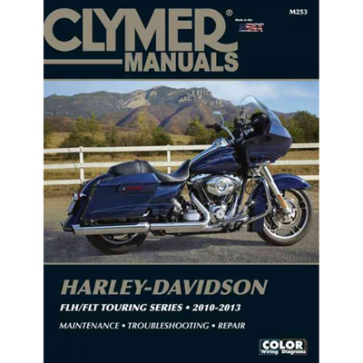 Clymer Repair Manuals for Harley-Davidson Road Glide Custom FLTRX 2010-2013