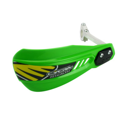 Cycra MX Alloy Stealth Handguard Racer Pak Kawasaki Green Cycra MX Alloy Stealth Handguard Racer Pak Kawasaki Green