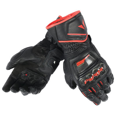Dainese Druid D1 Long Gloves X-Large Black/Black/Red Dainese Druid D1 Long Gloves X-Large Black/Black/Red