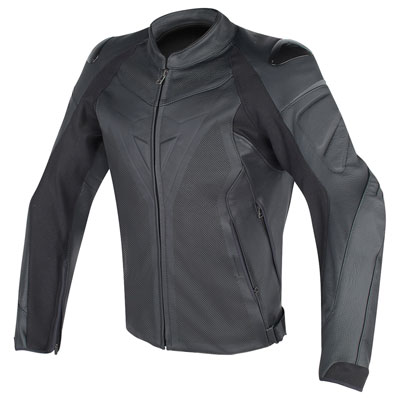 Dainese Fighter Perforated Leather Jacket Euro 52 Black Dainese Fighter Perforated Leather Jacket Euro 52 Black