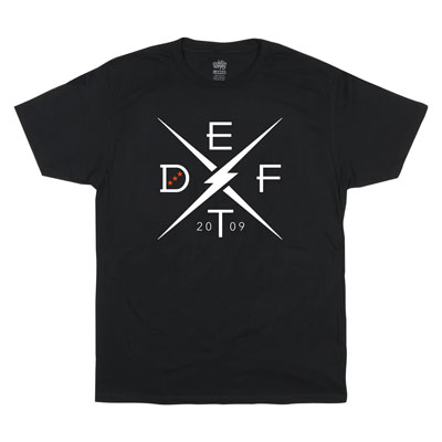 Deft Family Divide T-Shirt Small Black Deft Family Divide T-Shirt Small Black
