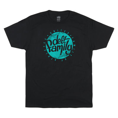 Deft Family United T-Shirt Small Black Deft Family United T-Shirt Small Black