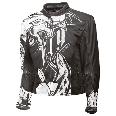 Fly Street Flux Air Ink 'N Needle Jacket XXX-Large Black/White Fly Street Flux Air Ink 'N Needle Jacket XXX-Large Black/White