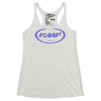 FMF Women's SFD Tank Large White FMF Women's SFD Tank Large White