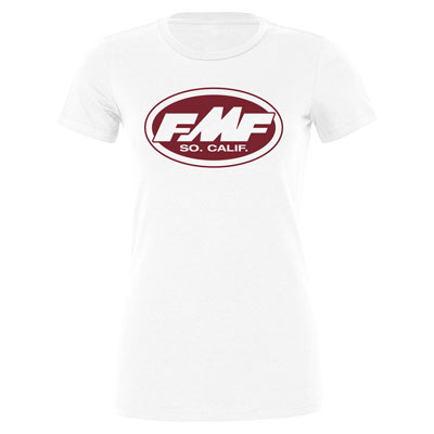 FMF Women's Simple T-Shirt Large White FMF Women's Simple T-Shirt Large White