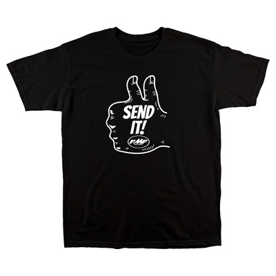 FMF All Thumbs T-Shirt Small Black FMF All Thumbs T-Shirt Small Black