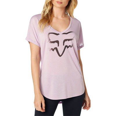 Fox Racing Women's Responded V-Neck T-Shirt 2017 Large Lilac Fox Racing Women's Responded V-Neck T-Shirt 2017 Large Lilac