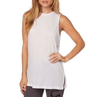 Fox Racing Women's Heightened Tank Medium White Fox Racing Women's Heightened Tank Medium White