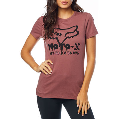 Fox Racing Women's Drips T-Shirt Small Rose Fox Racing Women's Drips T-Shirt Small Rose