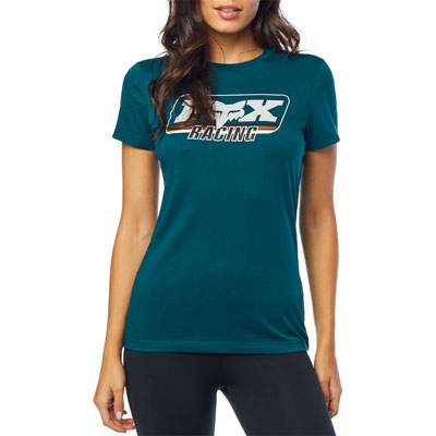 Fox Racing Women's Retro Fox T-Shirt Medium Jade Fox Racing Women's Retro Fox T-Shirt Medium Jade