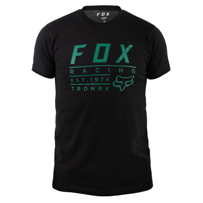 Fox Racing TRDMRK T-Shirt Small Black Fox Racing TRDMRK T-Shirt Small Black