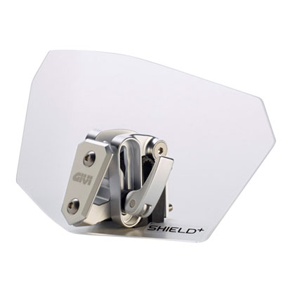 Givi Shield+ Universal Windshield Deflector Clear Givi Shield+ Universal Windshield Deflector Clear