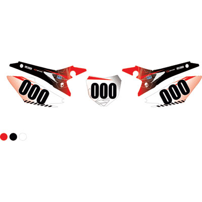 Attack Graphics Custom Havoc Full Coverage Number Plate Backgrounds Red/Black Attack Graphics Custom Havoc Full Coverage Number Plate Backgrounds Red/Black