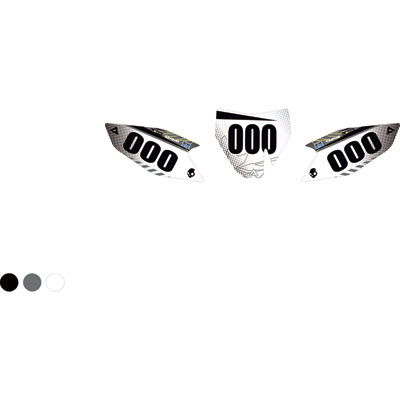 Attack Graphics Custom Havoc Full Coverage Number Plate Backgrounds Black/Dark Grey Attack Graphics Custom Havoc Full Coverage Number Plate Backgrounds Black/Dark Grey