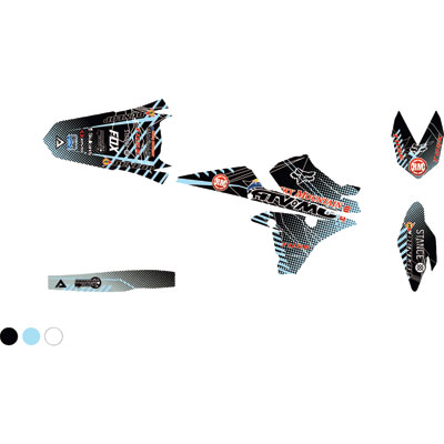 Attack Graphics Custom Havoc Full Trim Kit Black/Baby Blue Attack Graphics Custom Havoc Full Trim Kit Black/Baby Blue