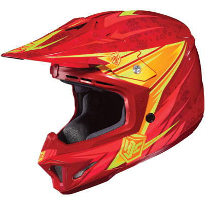 HJC CL-X7 Pop 'N Lock Helmet X-Small Red HJC CL-X7 Pop 'N Lock Helmet X-Small Red