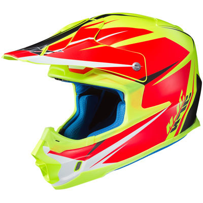 HJC FG-MX Axis Helmet Large Semi-Flat Hi-Vis Yellow HJC FG-MX Axis Helmet Large Semi-Flat Hi-Vis Yellow