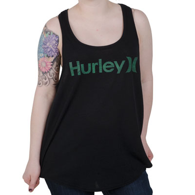 Hurley Women's One & Only Illuminati Dri-Fit Tank Small Black Hurley Women's One & Only Illuminati Dri-Fit Tank Small Black