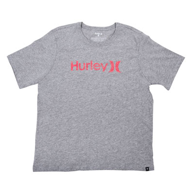 Hurley Women's One & Only Perfect T-Shirt Large Grey Heather Hurley Women's One & Only Perfect T-Shirt Large Grey Heather