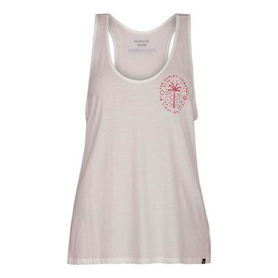 Hurley Women's Trust Perfect Tank Small White Hurley Women's Trust Perfect Tank Small White