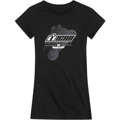 Icon Women's Stant Up T-Shirt Large Black Icon Women's Stant Up T-Shirt Large Black