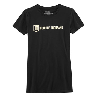 Icon Women's Inline T-Shirt Medium Black Icon Women's Inline T-Shirt Medium Black