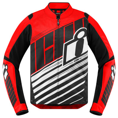 Icon Overlord SB2 Jacket XX-Large Red Icon Overlord SB2 Jacket XX-Large Red