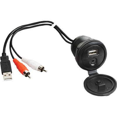 Jensen USB Interface and 1/8 Auxiliary Input Jack Jensen USB Interface and 1/8 Auxiliary Input Jack