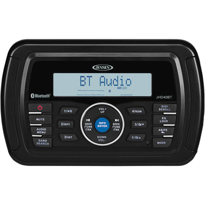 Jensen JHD40BT Bluetooth Radio Jensen JHD40BT Bluetooth Radio