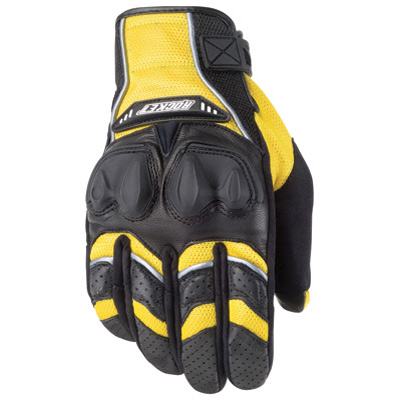 Joe Rocket Phoenix 4.0 Gloves Large Yellow/Black/Silver Joe Rocket Phoenix 4.0 Gloves Large Yellow/Black/Silver