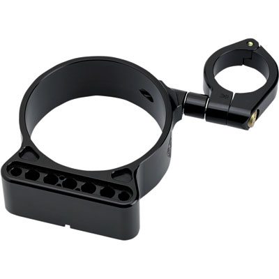 Joker Machine OE Indicator Side Mount Speedo Relocation Bracket With Swivel Clamp Black Anodized Joker Machine OE Indicator Side Mount Speedo Relocation Bracket With Swivel Clamp Black Anodized
