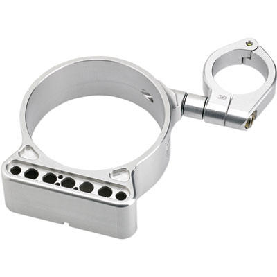 Joker Machine OE Indicator Side Mount Speedo Relocation Bracket With Swivel Clamp Clear Anodized Joker Machine OE Indicator Side Mount Speedo Relocation Bracket With Swivel Clamp Clear Anodized