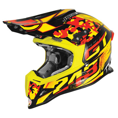 Just 1 J12 Tim Gajser Replica Helmet Large Red/Yellow Just 1 J12 Tim Gajser Replica Helmet Large Red/Yellow